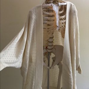 Cream, light summer sweater